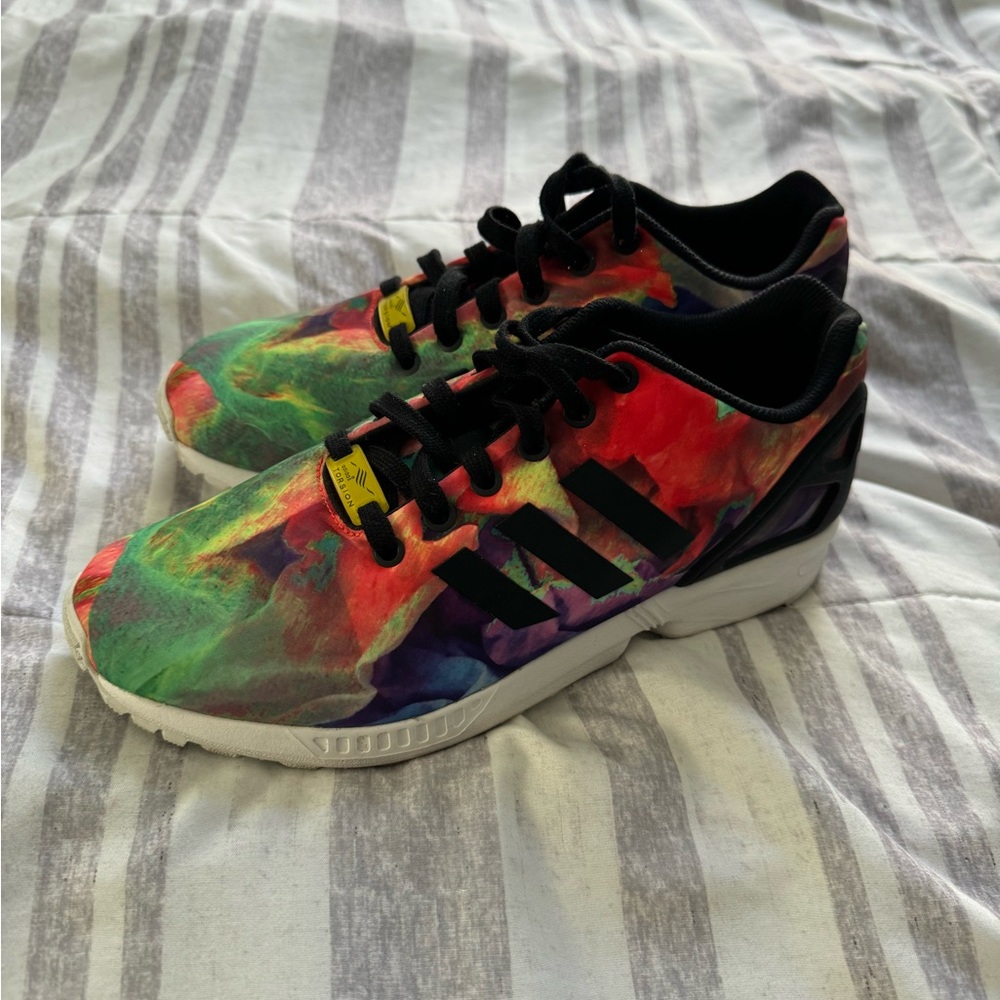 Adidas ZX flux- Multicolor Size 8 1/2
